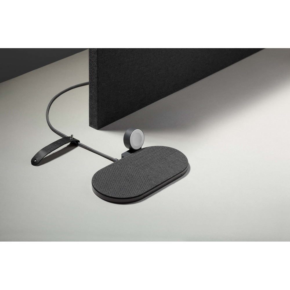 DROP XL БЗУ для Apple Watch стандарта Qi, мощность 10W, с кабелем 2м, цвет: серый